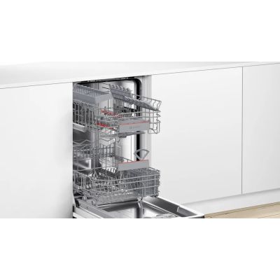 5. BOSCH SPH4EKX17E Einbaugeschirrspüler, vollintegriert, 45 cm, Vario-Schiebescharniere
