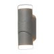 Wandleuchte Sano Sensor LED 2x6W IP65