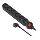 MACLEAN 6-fach Steckdosenleiste mit Schalter 1,5 m MCE225