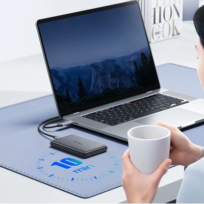 4. Orico DDL25-C3 2,5" HDD/SSD USB-C 5Gb/s Festplattenlaufwerk - Schwarz
