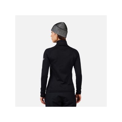 2. ROSSIGNOL Damen-Sweatshirt W Blackside Mix HZ Fleece Schwarz