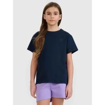Einfarbiges Mädchen-T-Shirt 4F 4FJWMM00TTSHF2332-31S