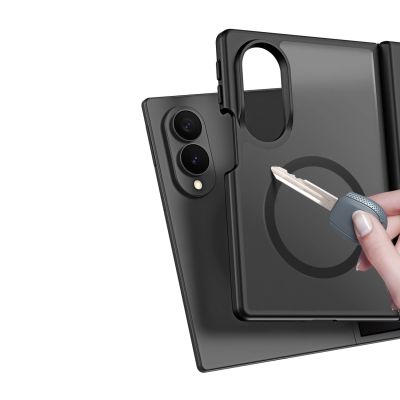 8. Dux Ducis Yind Hülle für Samsung Galaxy Z Fold 8 Wide - Schwarz
