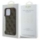 8. Guess 4G Classic Hülle für iPhone 16 Pro Max – braun