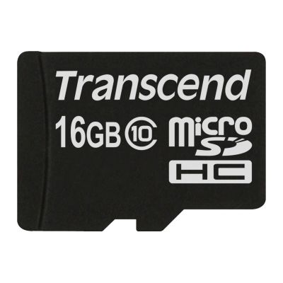 3. 16 GB Transcend SDHC Klasse 10 microSD-Karte mit Adapter
