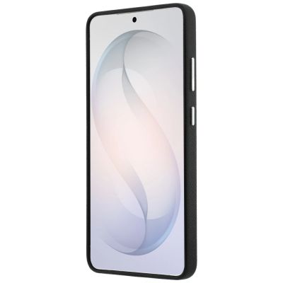 5. Karl Lagerfeld Schutzhülle mit genarbtem Logo aus Metallharz für Samsung Galaxy S26 Ultra – Schwarz