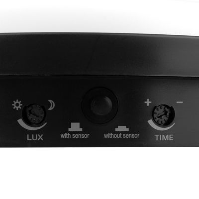 6. MACLEAN LED-Lampe mit Bewegungsmelder (PIR-Sensor), Schwarz, 10 W, IP65, 1000 lm, Neutralweiß, MCE525 B