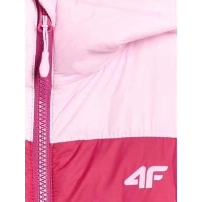 3. Mädchen-Daunenjacke mit Synthetikfüllung 4F 4FJRAW25TDJAF0771-54S