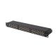 Patchpanel mit 48 Ports, 1 HE, 19 Zoll, Cat.5E, FTP, geschirmt, schwarz, Lanberg