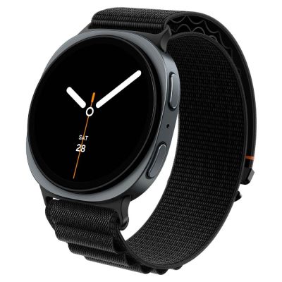 3. Spigen WBF1 Armband für Samsung Galaxy Watch 40/44/46 mm – Schwarz