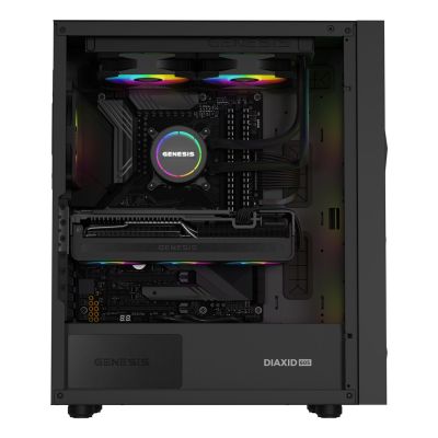 23. GENESIS WASSERKÜHLUNG HYDRIA 240 ARGB SCHWARZ