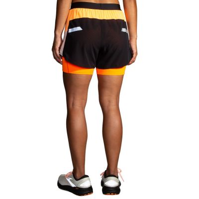 4. Damen Run Visible 4" 2in1 Short 2.0 Laufshorts