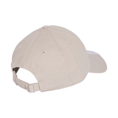 2. adidas Baseballkappe mit 3 Streifen und neuem Logo, Beige JW6036