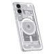 7. Spigen Ultra Hybrid Mag Case mit MagSafe für Samsung Galaxy S25 Edge mit Print - Weiß