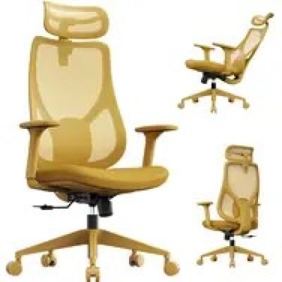 SENSE7 Moyo gelb / Ergonomischer Bürostuhl / Belastbarkeit 150 kg