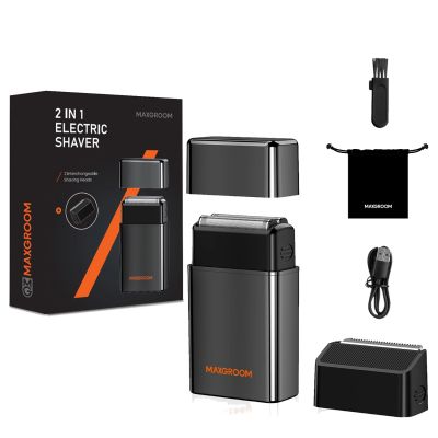 MAXGROOM M-5580 2-in-1 Elektrorasierer – Schwarz
