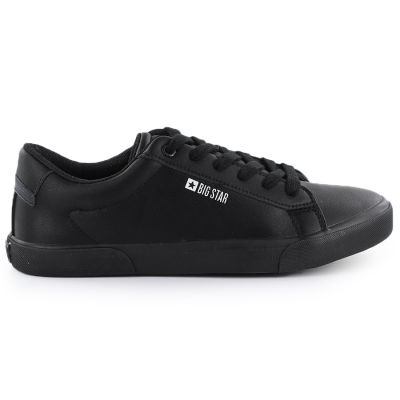 2. Herren-Sneaker, niedrig geschnitten, Kunstleder, schwarz, Big Star TT174002