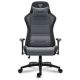 SENSE7 Spellcaster FUKU XL Gaming-Stuhl, schwarz/grau, Stoffbezug, verstellbar, Rollen, Belastbarkeit 160 kg