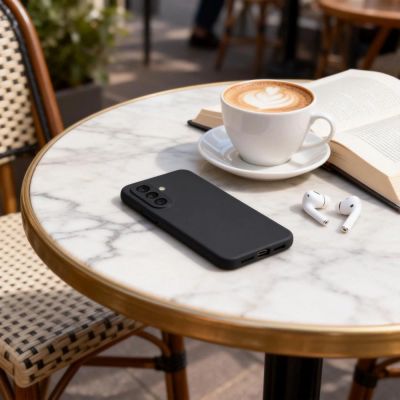 6. Tech-Protect Icon Hülle für Samsung Galaxy A27 5G – Schwarz