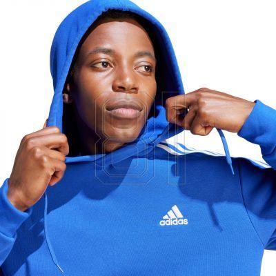 4. adidas Essentials Fleece 3-Streifen Hoodie M IJ8934