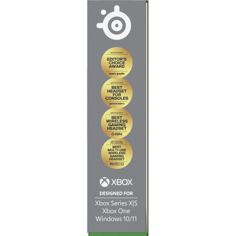 7. Steelseries Arctis Nova 3X Wireless für Xbox-Kopfhörer, Schwarz