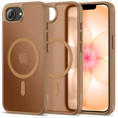 Tech-Protect BasicMag MagSafe Hülle für iPhone 16e / 17e – Braun