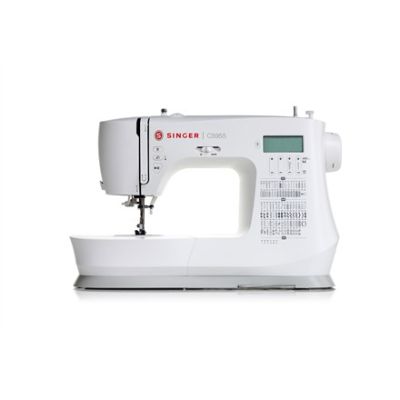 8. Singer C5955 Nähmaschine, Anzahl der Stiche: 417, Anzahl der Knopflöcher: 8, Farbe: Weiß