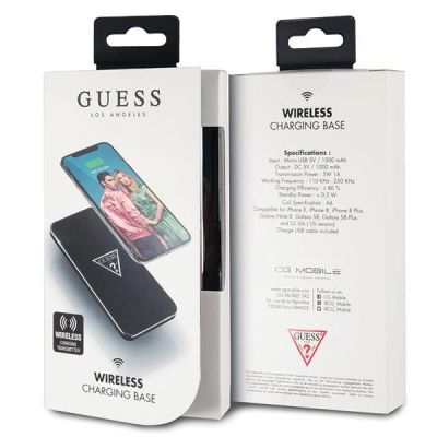 3. Guess induktives Ladegerät GUWCP850TLBK schwarz/schwarz 1A