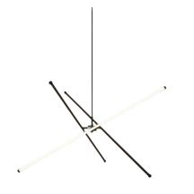 LED-Hängeleuchte Tanger 90 cm Schwarz