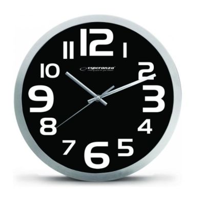 ESPERANZA Wanduhr Zürich Weiß EHC013W