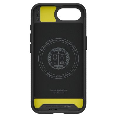 15. Spigen Rugged Armor MagSafe Hülle für iPhone 16e / 17e - Schwarz