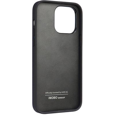 5. Audi Kunstleder iPhone 14 Pro Max 6,7" schwarz/schwarz Hardcase AU-TPUPPCIP14PM-TT/D1-BK