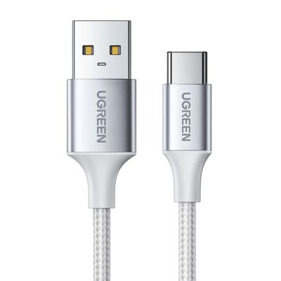 12. Ugreen US288 60130 USB-A / USB-C QC 3.0 3A 0,5 m Kabel – weiß