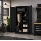 8. Iron Mate SATURN Metall-Werkzeugschrank 185x90x45 Schwarz RAL9005