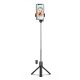 4. Selfie-Stick WRY1S Teleskopstativ 0,7 m für Telefon – Schwarz