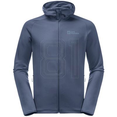 Jack Wolfskin Baiselberg Hooded FZ M 1710541-1292 Sweatshirt