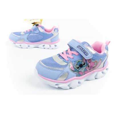 17. Leomil Stitch Kinder Sportschuhe Leichte Sneakers mit Klettverschluss LED