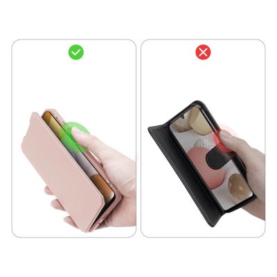 10. DUX DUCIS Skin X Holster Cover für Samsung Galaxy A42 5G pink