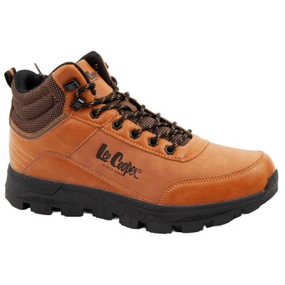 Lee Cooper Herren-Winterstiefel, Karamell, High Top