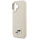 6. Karl Lagerfeld Karl & Choupette Pins MagSafe Case für iPhone 17 - Beige