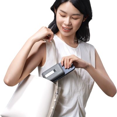 16. Cuktech WPB100 10000 mAh Qi2 Magnetische Powerbank 30W mit Ständer - Schwarz