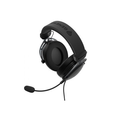 3. GENESIS Toron 531 Gaming-Headset mit Kabel und Kopfbügel, Schwarz