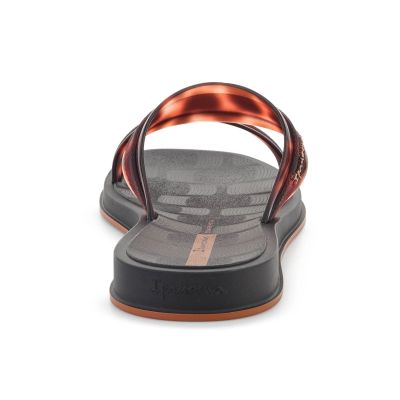 5. IPANEMA GLOW TRENDY SLIDE AD SCHWARZ/SCHILDKRÖTE/BRAUN 27421-BR850