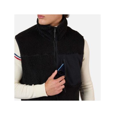 5. ROSSIGNOL Herren All Track Sherpa-Weste Schwarz