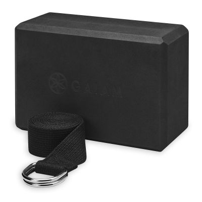 5. Gaiam Yoga Cube mit Gurt 63248