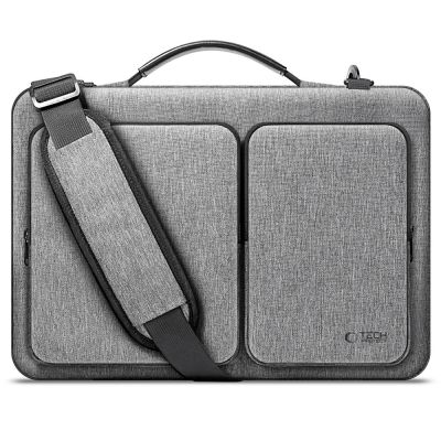 15-16 Tech-Protect Defender Bag Laptoptasche – Grau