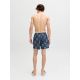 6. Jack&Jones Herren-Badeshorts JPSTMAUI SHELL AOP SWIM SHORTS REG 12291808 PAGEENT BLUE