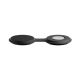 2. Native Union Qi2 15W Kabelloses Reiseladegerät für zwei Geräte, MagSafe-kompatibel (Schwarz) - Voyage 2-in-1