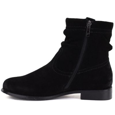 3. Damen-Lederstiefeletten, ungefüttert, schwarz Potocki JE19480