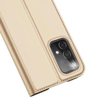 3. Dux Ducis Skin Pro Holster Cover Flip Cover für Samsung Galaxy A73 gold
